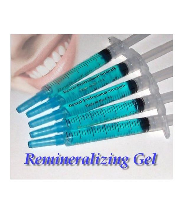 Remineralization Gel - 5 Syringes of Gel. Remineralizing and Reduces Teeth Sensitivity After ...