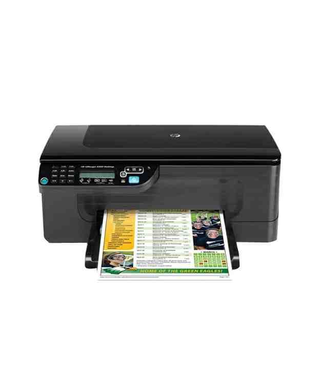 Принтер hp officejet 4500 не печатает