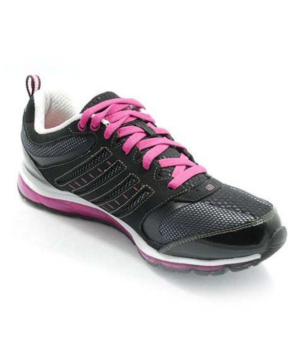 Skechers Smart Black & Pink Sports Shoes Price in India- Buy Skechers ...