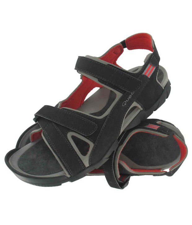 Quechua Black Floater Sandals - Buy 