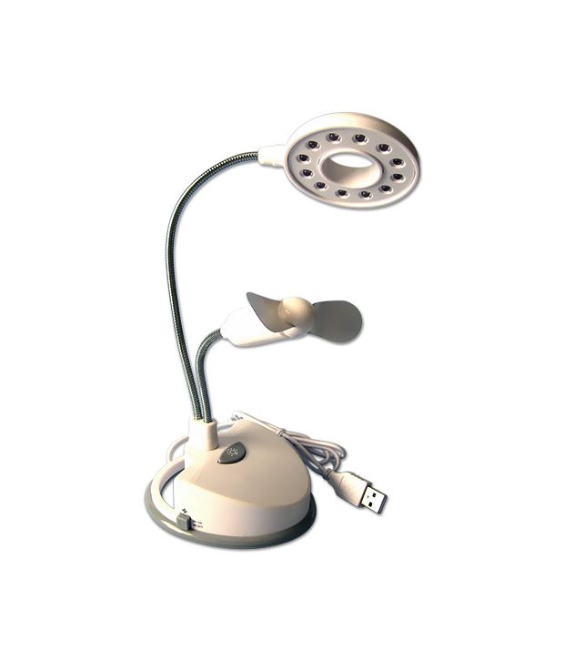     			Desktop USB Lamp & Fan