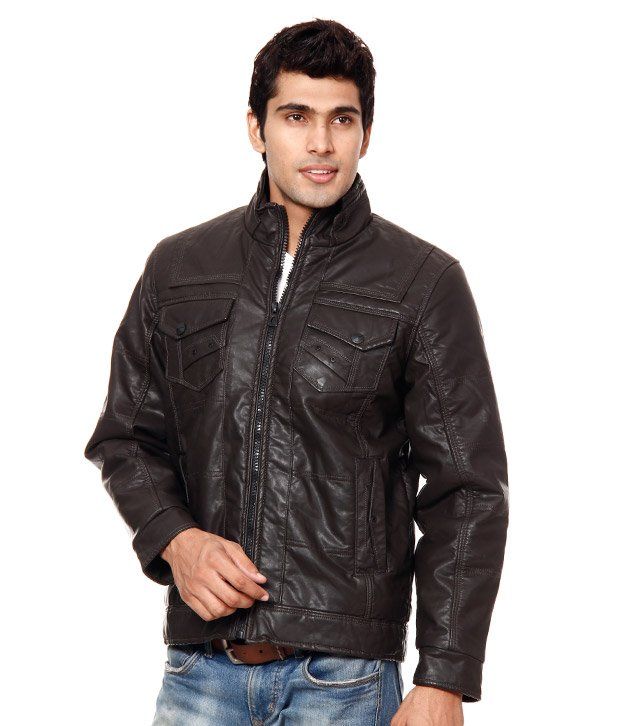 Fort Collins Coffee Leather Jacket - Buy Fort Collins ...