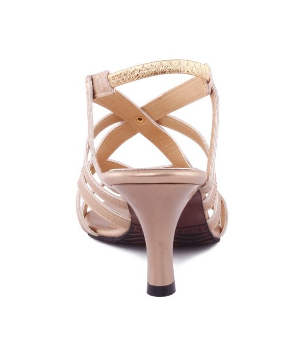 beige pencil heels