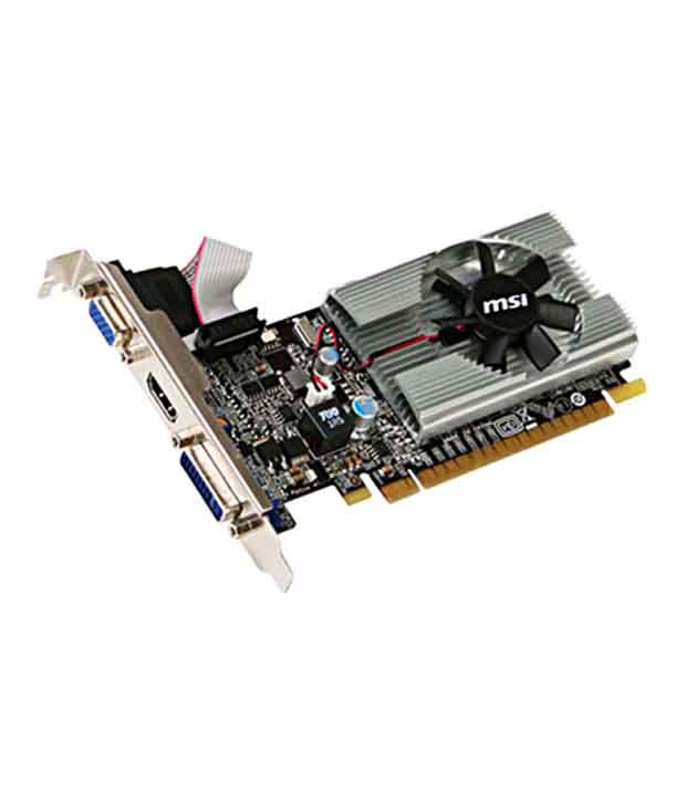 MSI NVIDIA N210 1GB DDR3 Graphics Card - Buy MSI NVIDIA ...