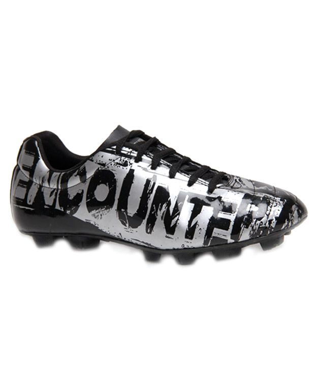 Nivia Black & Silver Football Shoes Buy Online at Best Price on Snapdeal