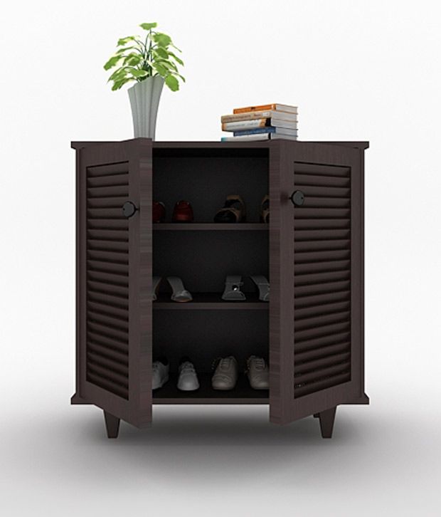 Housefull Three Compartment Closed Shoe Rack - Buy 