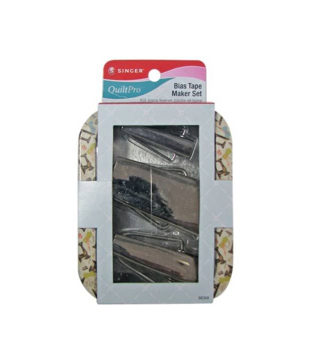 Singer Bias Tape Maker Kit in Decorative Tin Buy Online at Best Price