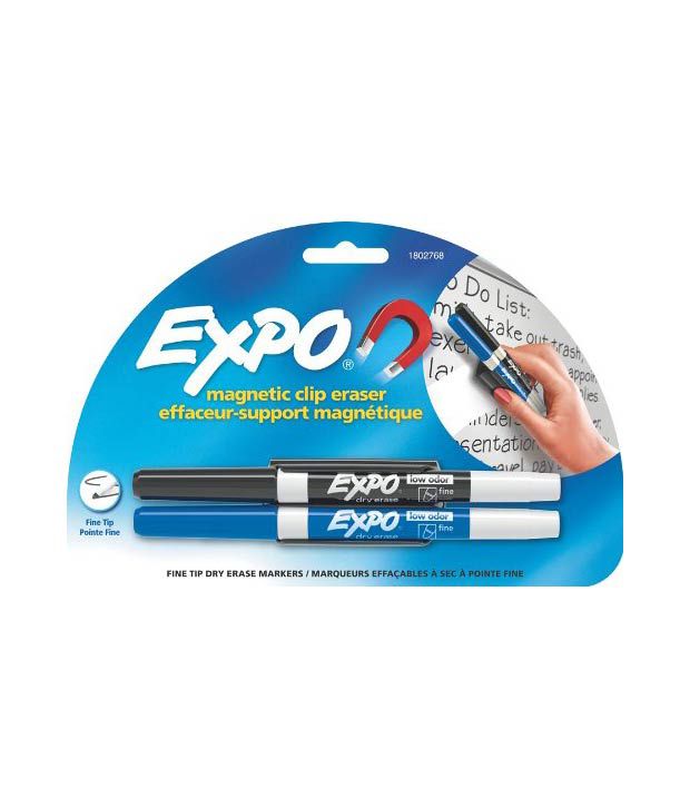 Expo Magnetic Eraser and Dry Erase Marker Holder: Buy ...