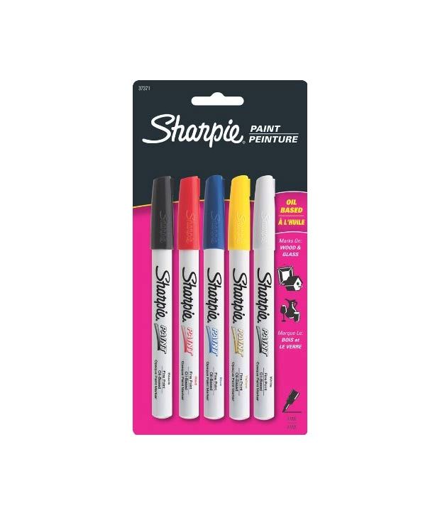 Sharpie OilBased Fine Point Paint Markers (Pack of 5) Buy Online at