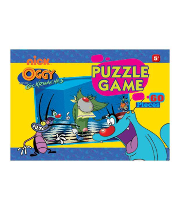 Oggy & Cockroaches Puzzle Game Jigsaw Fun -60 Pcs. - Buy Oggy & Cockroaches  Puzzle Game Jigsaw Fun -60 Pcs. Online at Low Price - Snapdeal