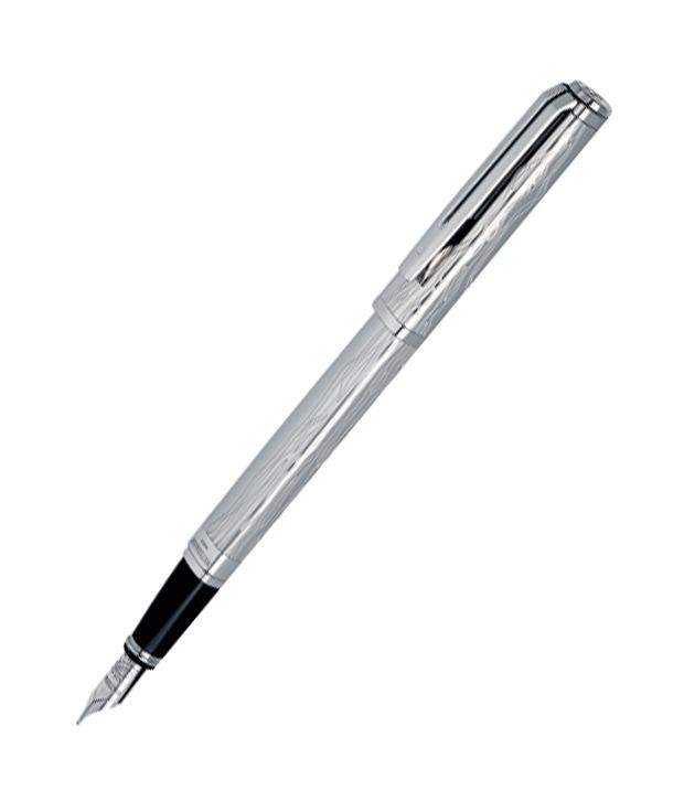 Waterman Exception Marks of Time Sterling Silver ST Fountain Pen(Medium ...