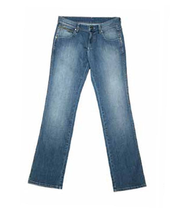 Wrangler Denim Jade Blue Jeans - Buy 