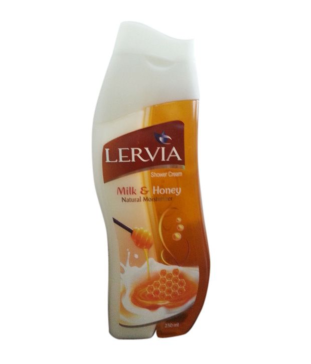 Lervia Milk and Honey Shower Cream 250 ml Buy Lervia Milk and Honey