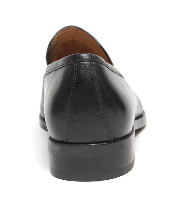 Rockport Black Leather Slip-on Shoes Price in India- Buy Rockport Black ...