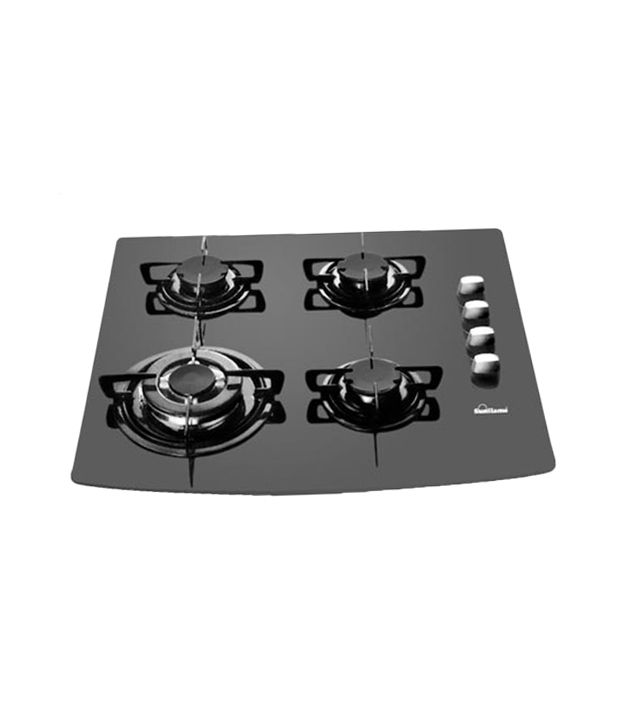 sunflame gas stove 4 burner glass top price