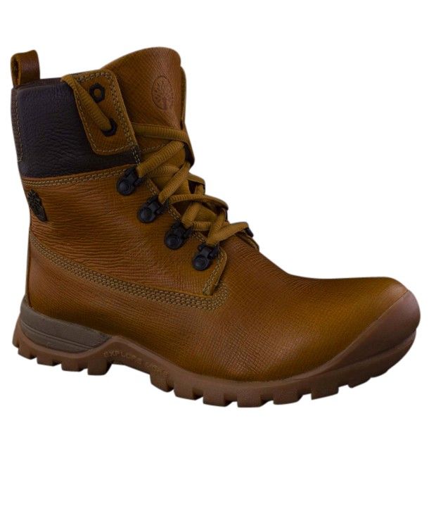 woodland tan boots