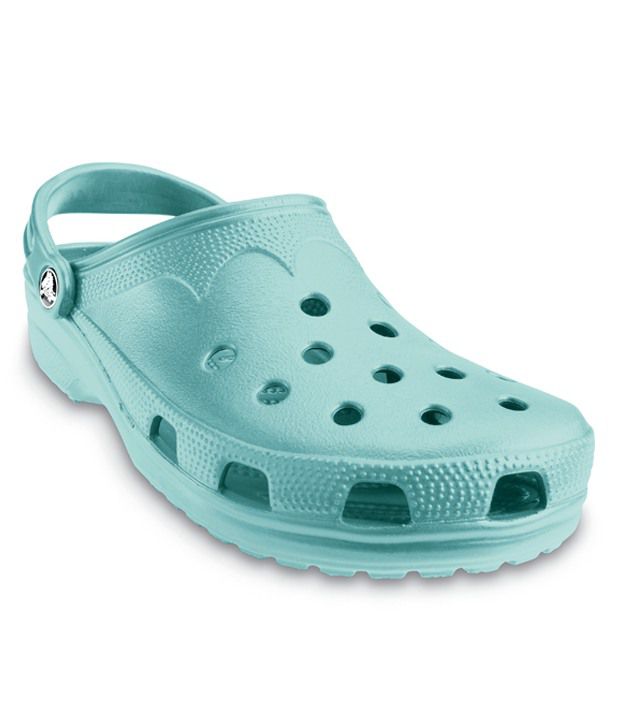 Crocs Sea Green Clog Shoes Price in India- Buy Crocs Sea Green Clog ...