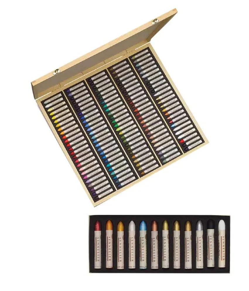 Sennelier | Oil Pastel Wood Box Set of 120