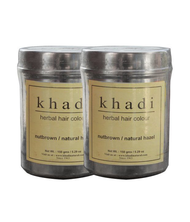 Khadi Henna Herbal Hair Color - Brown (Twin Pack) 300G ...