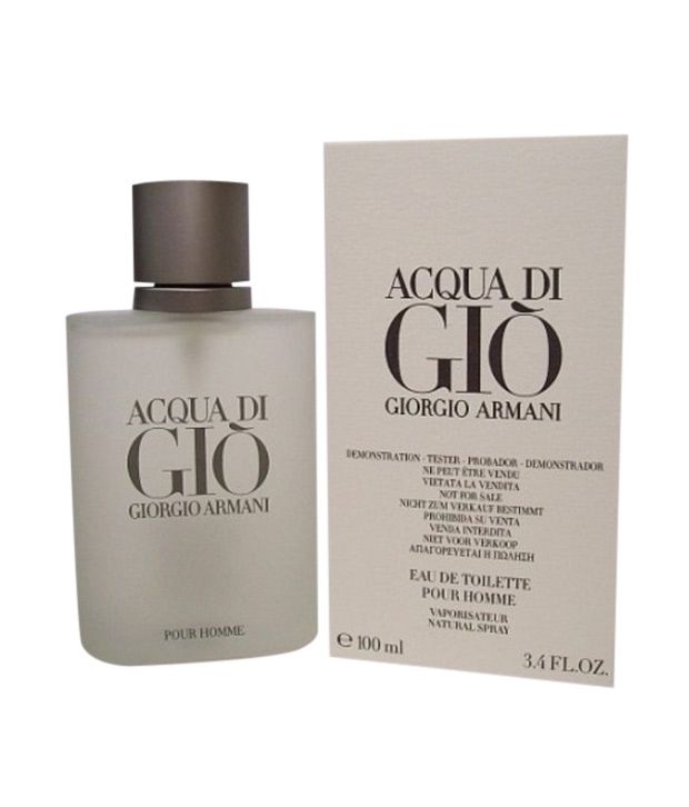 Armani Perfume Aqua Di Gio 100 ml: Buy Online at Best Prices in India ...