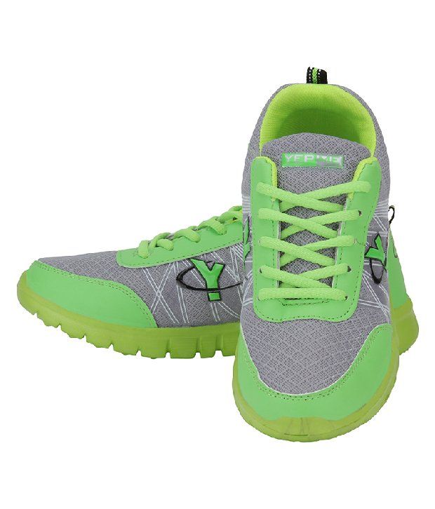 stylish green shoes