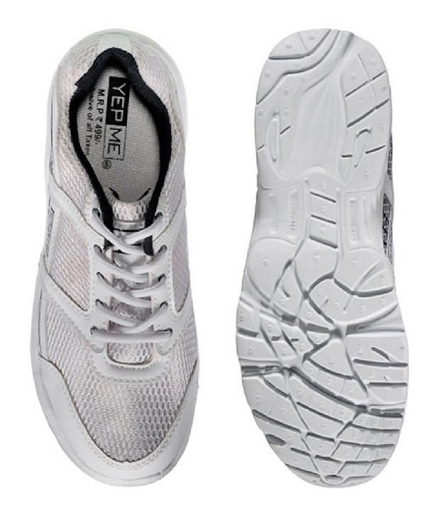 Yepme Fleet Sports Shoes White Buy Yepme Fleet Sports