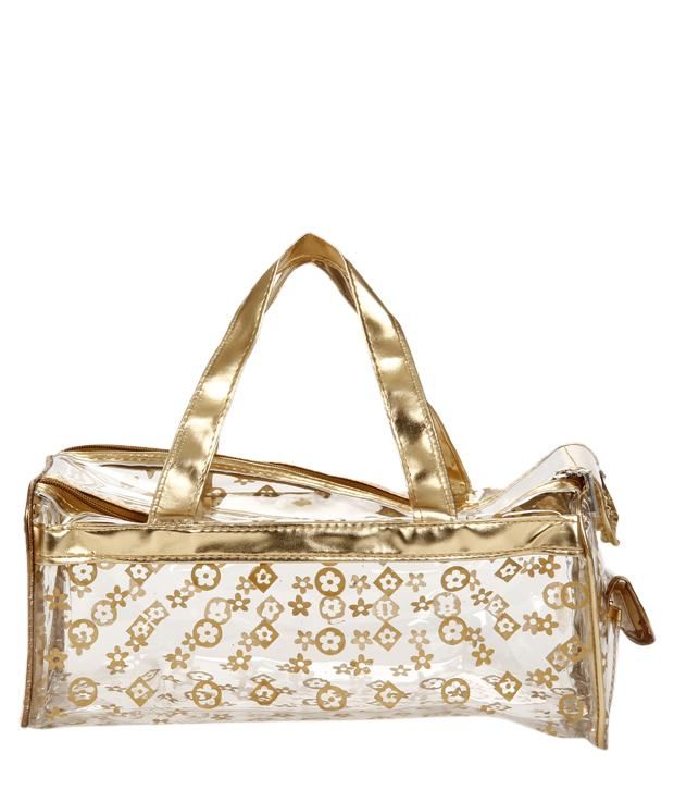 Buy Breach Candy Gold Shoe Case Upto 6 Pcs at Best