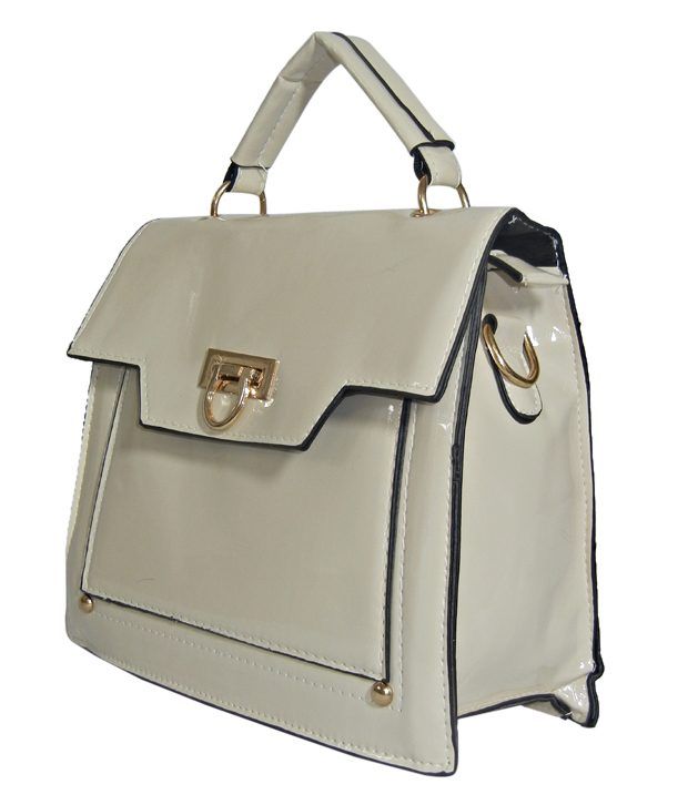 cream cross over bag