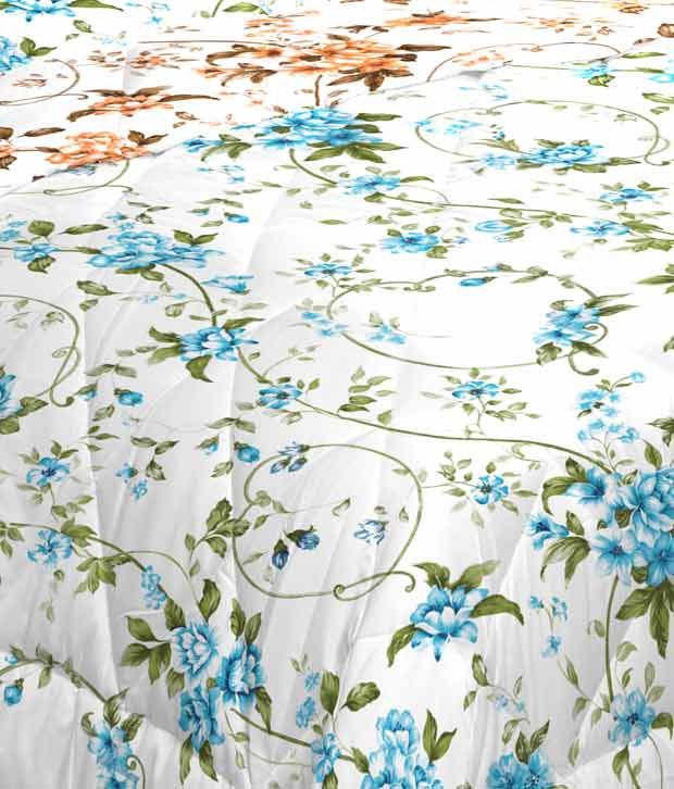 Stellar Home USA Muse Sky Blue Bedsheet with Pillow Cover Buy Stellar