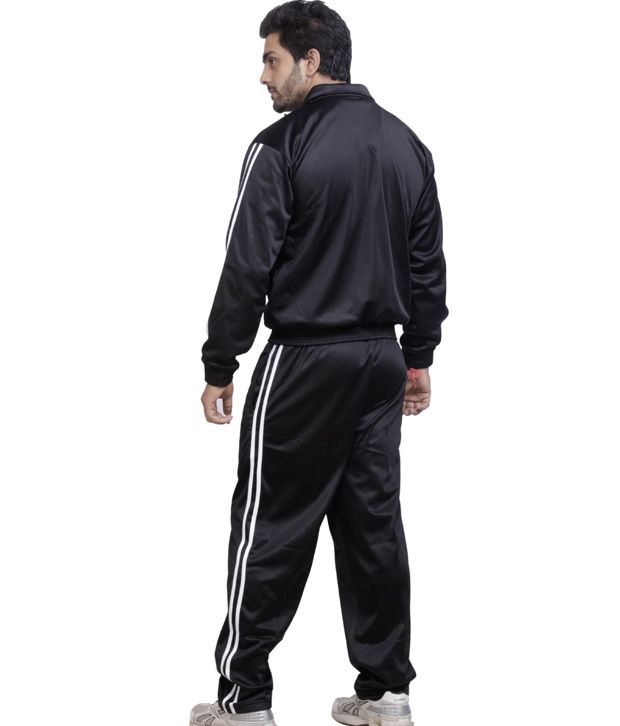 Fundoo-T Combo Black Track Suit with Gym Bag & Sipper Bottle - Buy ...