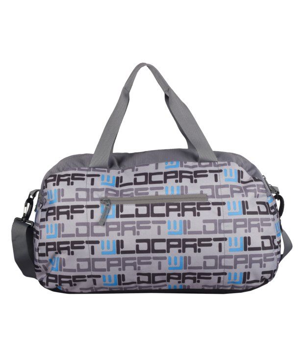 wildcraft shuttle travel duffle bag blue