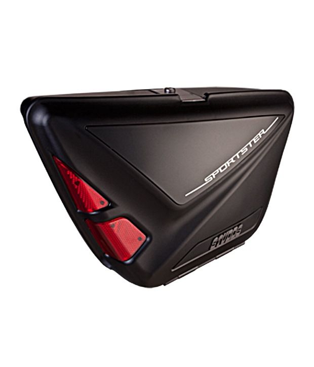Studds - Motorcycle Luggage - Sportster Side Box (Black ...