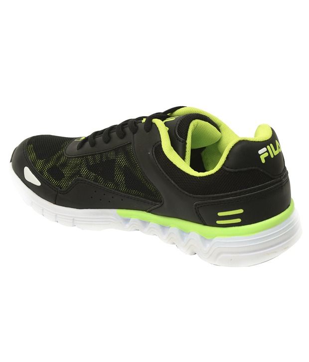 fila running shoes green