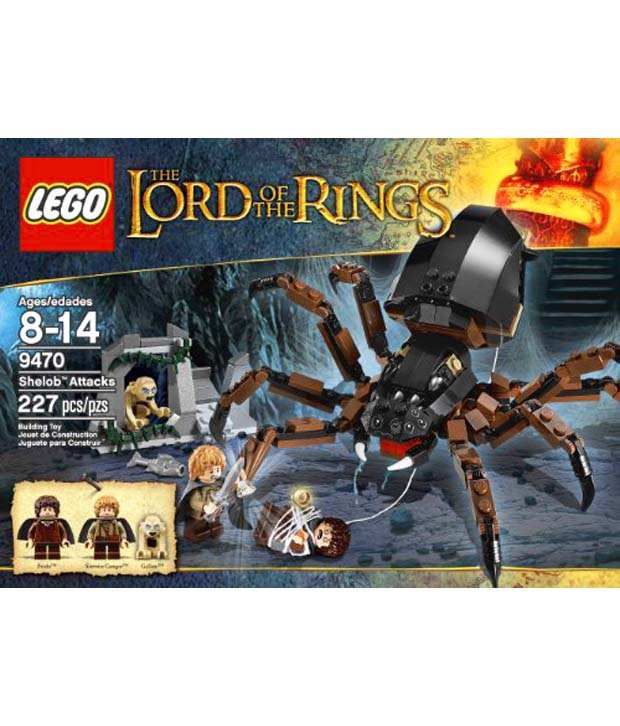 lego shelob attacks