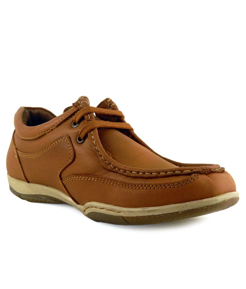 Whooz Brown Smart Casuals Shoes - Buy Whooz Brown Smart Casuals Shoes ...