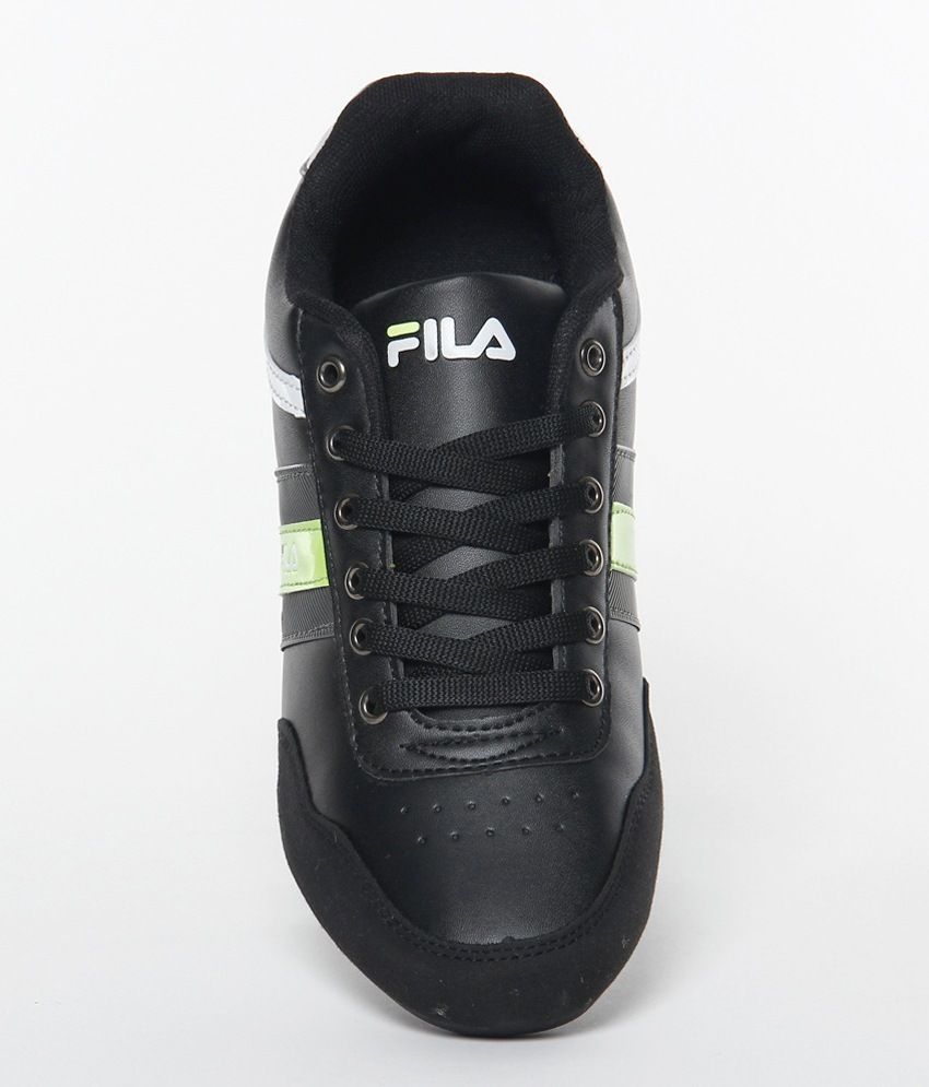 dark green fila shoes