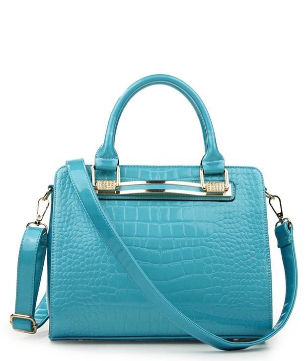 blue handbags online