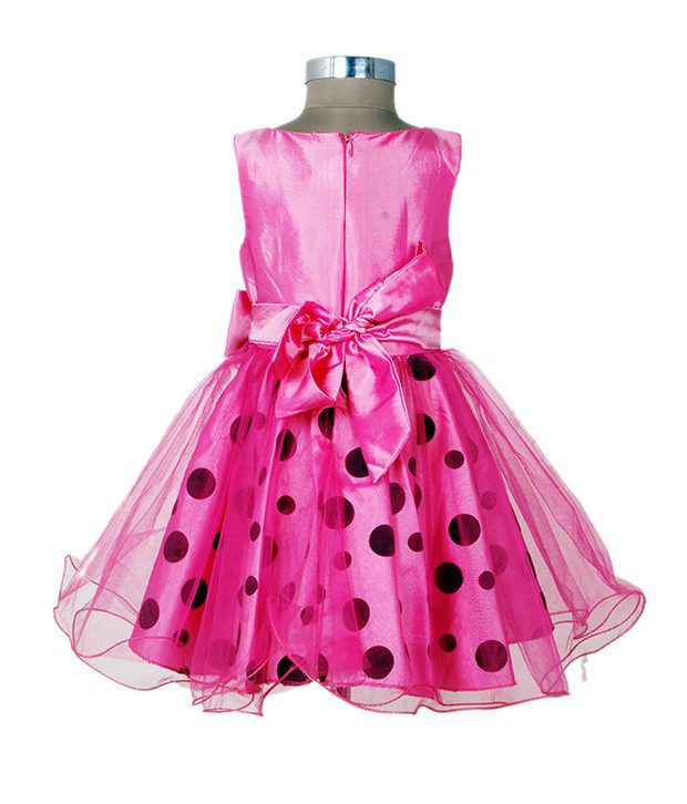 Annamaria Cool Dark Pink Frock For Kids - Buy Annamaria Cool Dark Pink ...