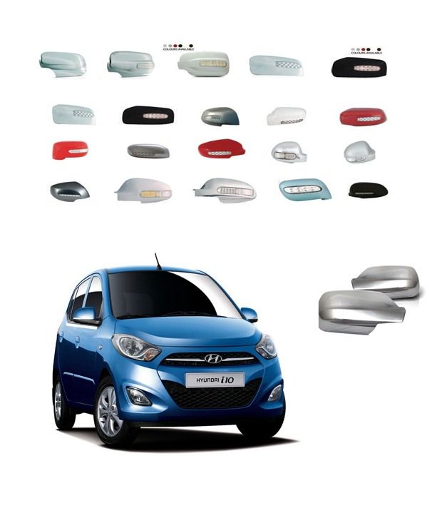 Shopper's Hub Tripple Chrome Plated Side Mirror Cover Chrome (Set of