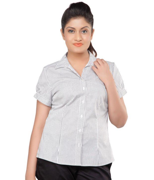 allen solly white shirt half sleeve