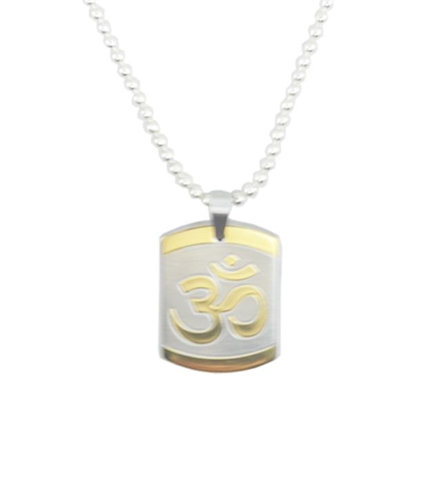 Alpha Man Om Namah Shivaya Gold-Plated 