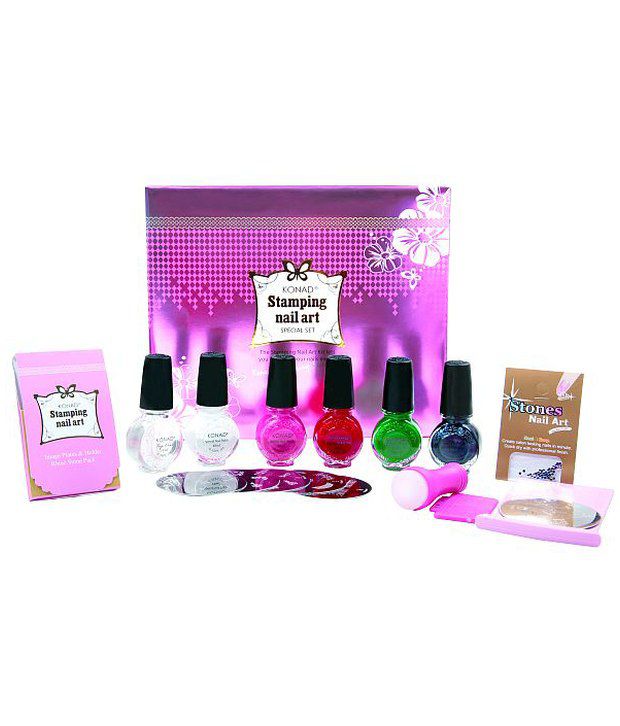 Konad Stamping Nail Art Kit - Special Set: Buy Konad Stamping Nail Art Kit  - Special Set at Best Prices in India - Snapdeal