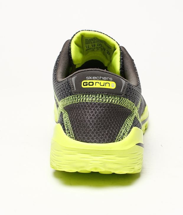 yellow and gray sneakers