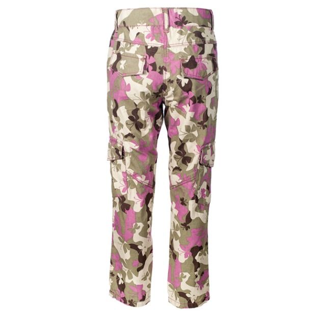 army print pants women's