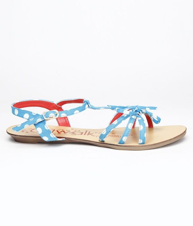 catwalk blue sandals