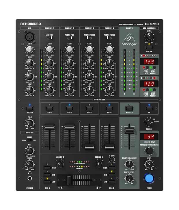 Buy Behringer PRO MIXER DJX750 Online at Best Price in India Snapdeal