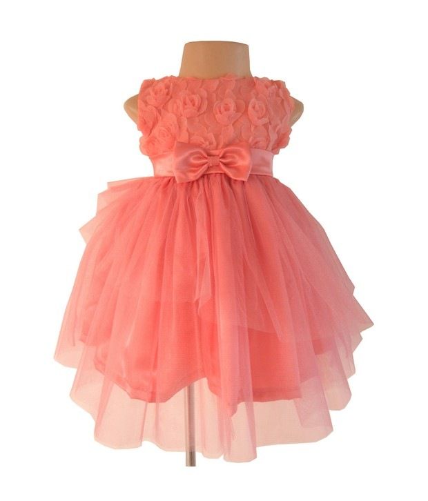 Faye Coral Princess Dress For Kids - Buy Faye Coral Princess Dress For ...