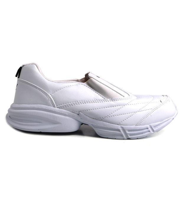 sparx white canvas sneakers