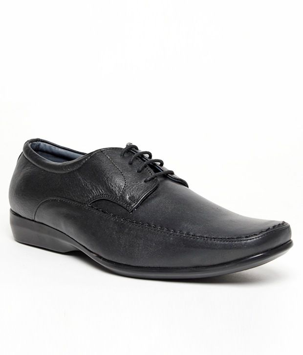Afrojack Amazing Black Formal Shoes Price in India- Buy Afrojack ...