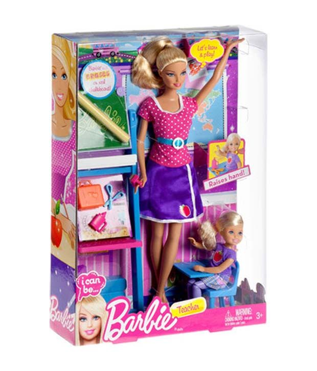 barbie art teacher set